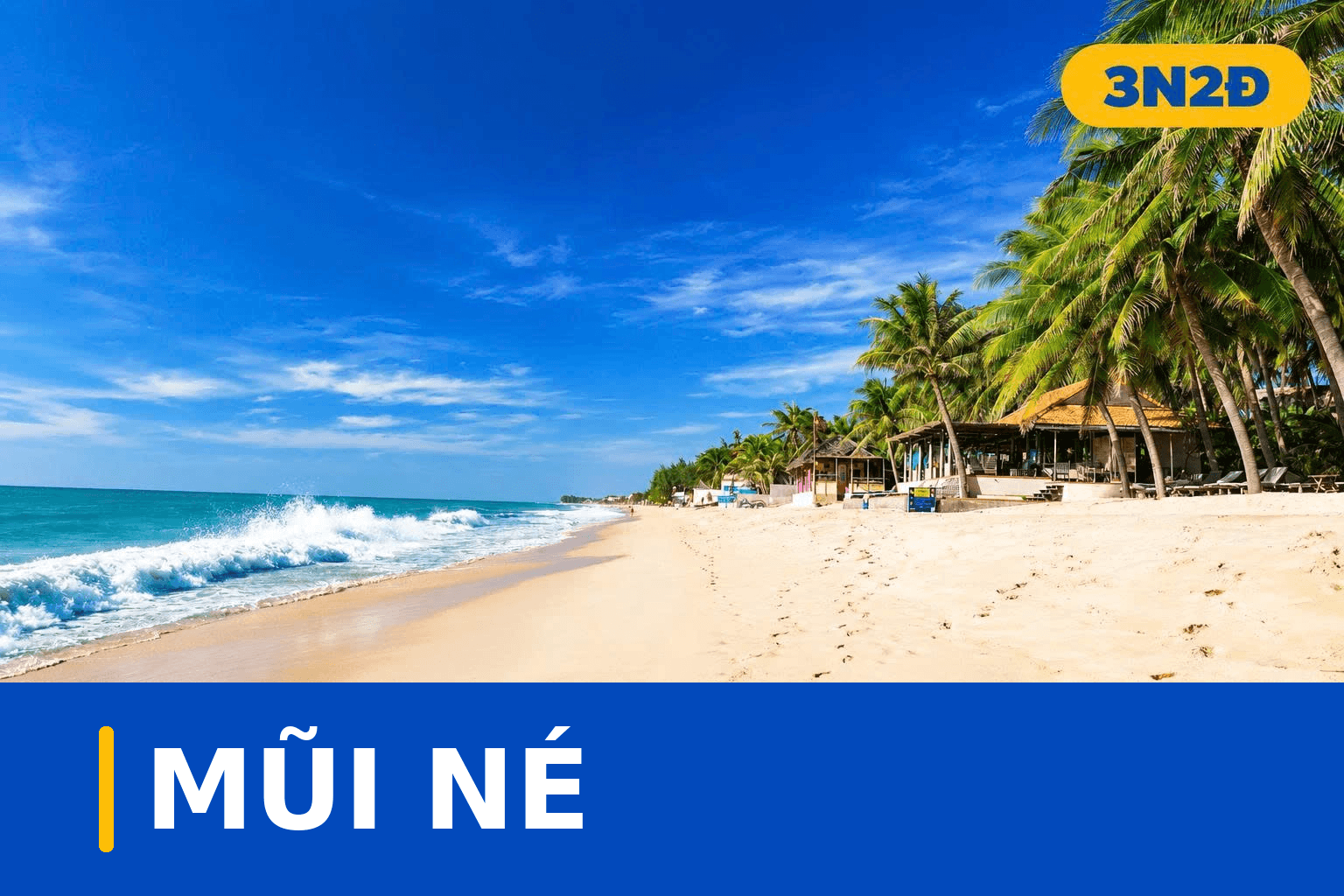 MŨI NÉ 3N2D - BIKINI BEACH I PINKY GARDEN - RESORT 4 - 5 SA0