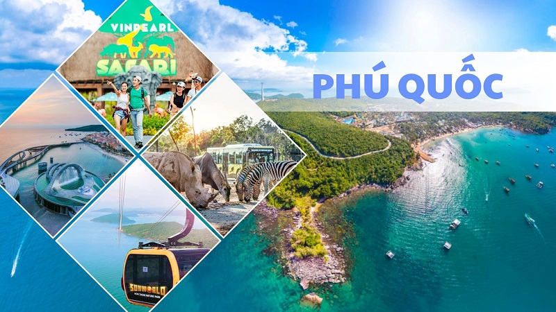 PHÚ QUỐC 3N3D - XE/TÀU - TP KHÔNG NGỦ GRANDWORLD