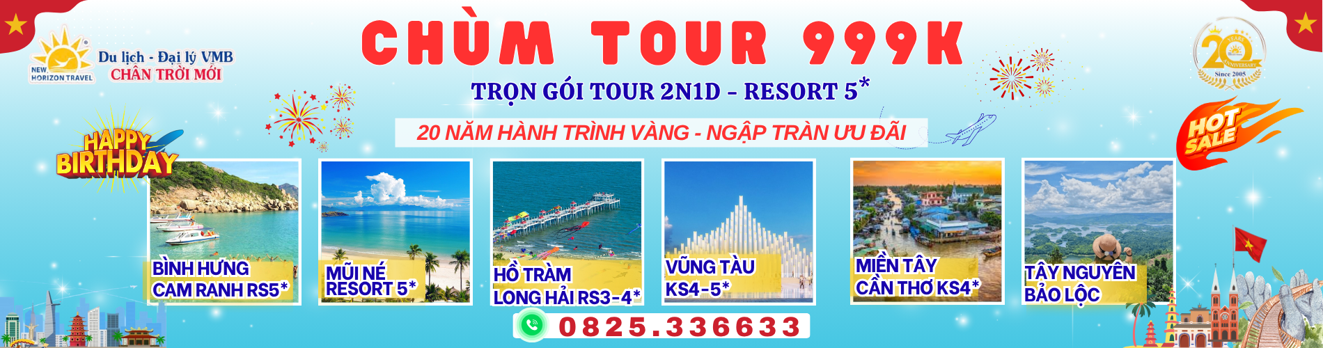 TOUR NỘI ĐỊA 999K